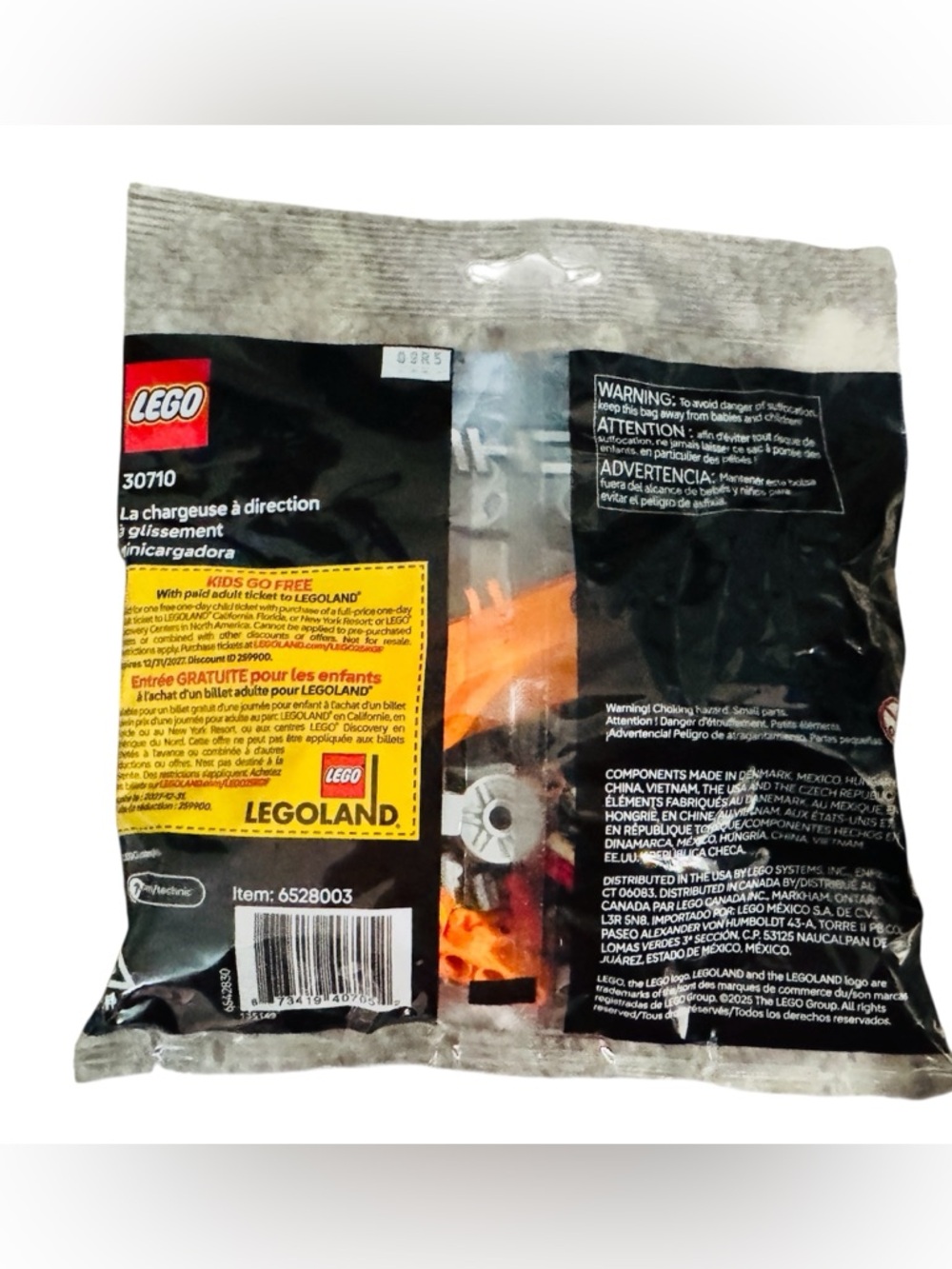 LEGO® Technic™ Skid-Steer Loader 30710 Construction 52 Pieces - Picture 3 of 4